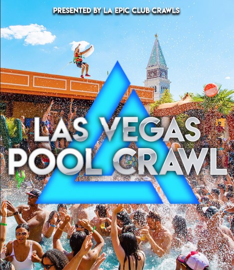 Las Vegas Strip: 3-Stop Pool Party Crawl with Party Bus