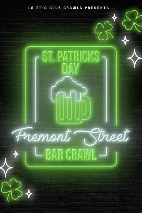 St Patricks Day Fremont Street Bar Crawl Myzone Tickets